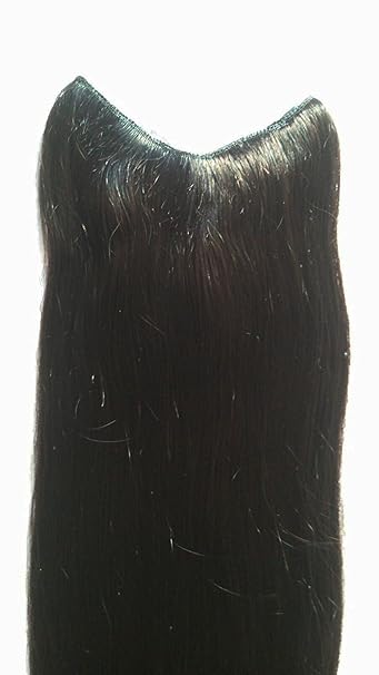 Majik Human Hair V Shape Closure Topper For Women And Girls