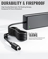 SAYSOLAK 12V 10A Power Supply for Synology NAS