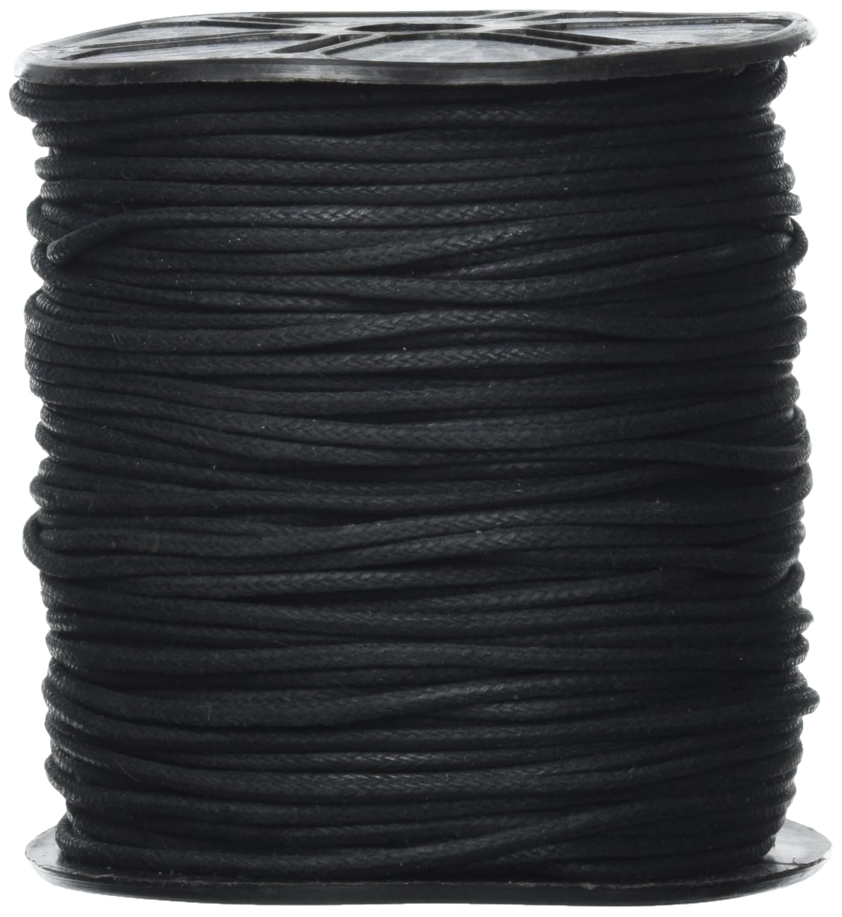 Auroris 100 m Spool Cotton Cord Round 2 mm, Black โ image 1