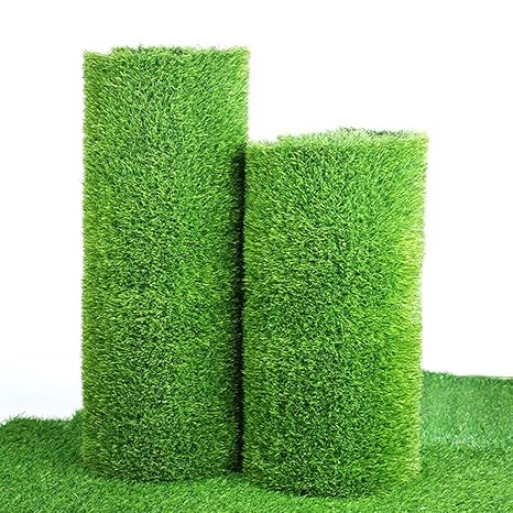 Zhimeio césped Artificial, tapete de césped sintético para ...