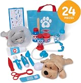 Melissa & Doug Pet Vet Set | Animal Care Kit for Kids 3+ Doctor Role Play view 3