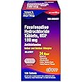 Ohm Fexofenadine Antihistamine Indoor Outdoor Allergy Relief 150Tablets - Single Pack