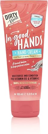 Dirty Works In Good Hands Hand Cream 100ml Shea Butter Vitamin E Dry Skin view 1