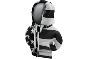 WINUERK Car Shift Gear Cover, US Flag Car Gear Shift Hoodie for Shifter Knob, Fashionable Sweater Hoodie Auto Gear Shift Knob Protector, Universal Car Interior Accessories for Most Cars