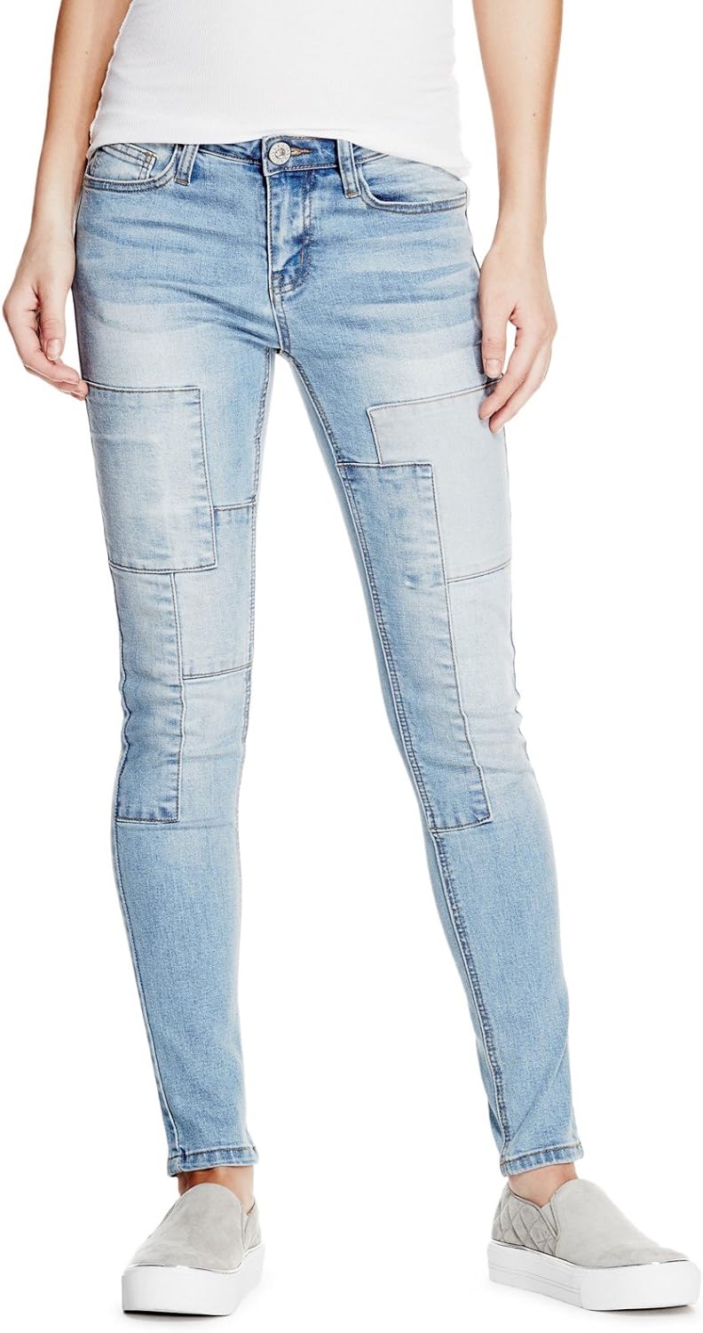 guess patchwork jeans