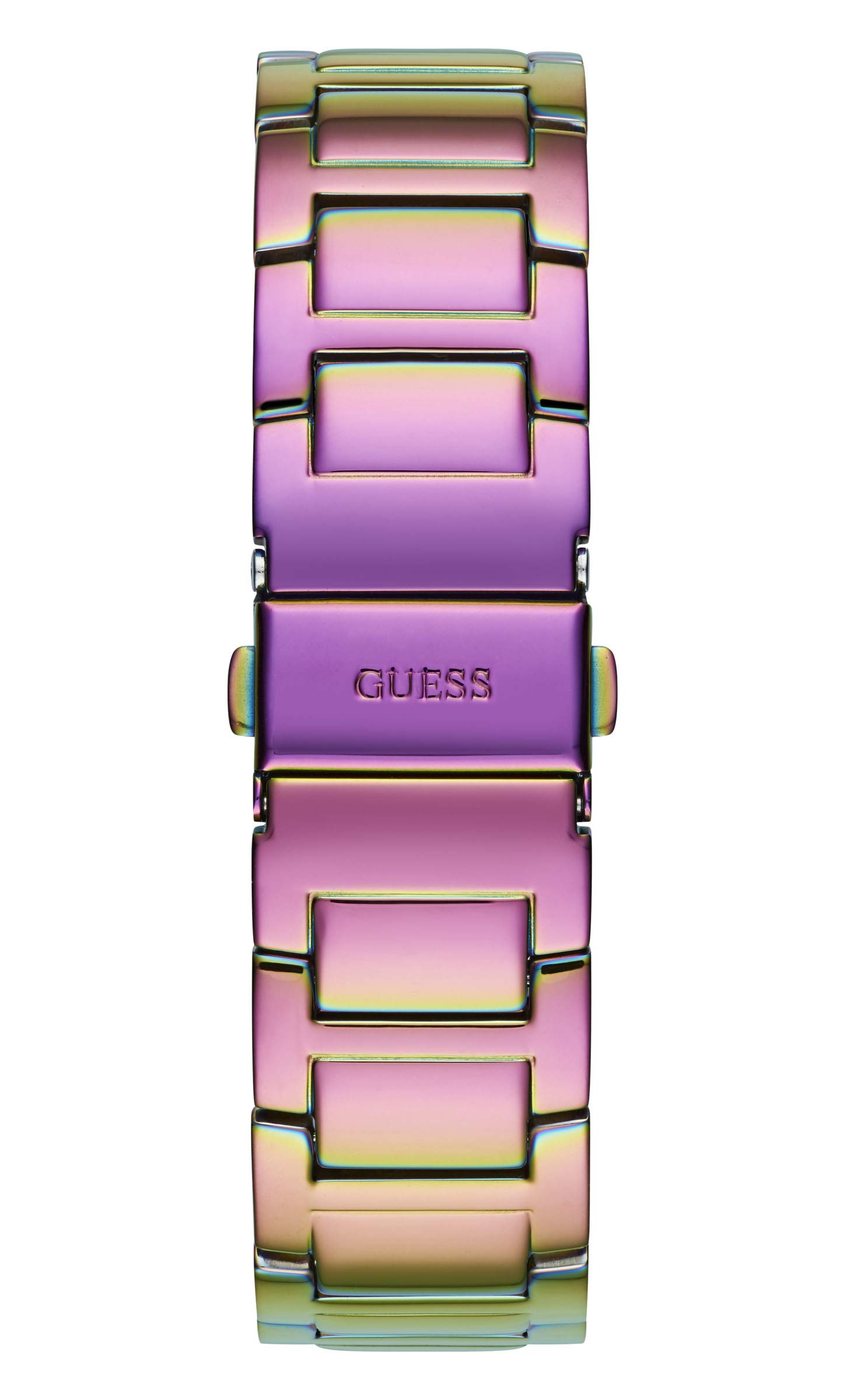 GUESS Iridescent Crystal Multifunction Watch