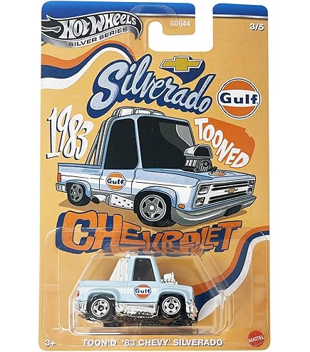 hotwheels EXTRAS  1983年 レア　トラック ビンテージ Hot Wheels 2022 - Toon'd '83 Chevy Silverado - Tooned 4/5 [red