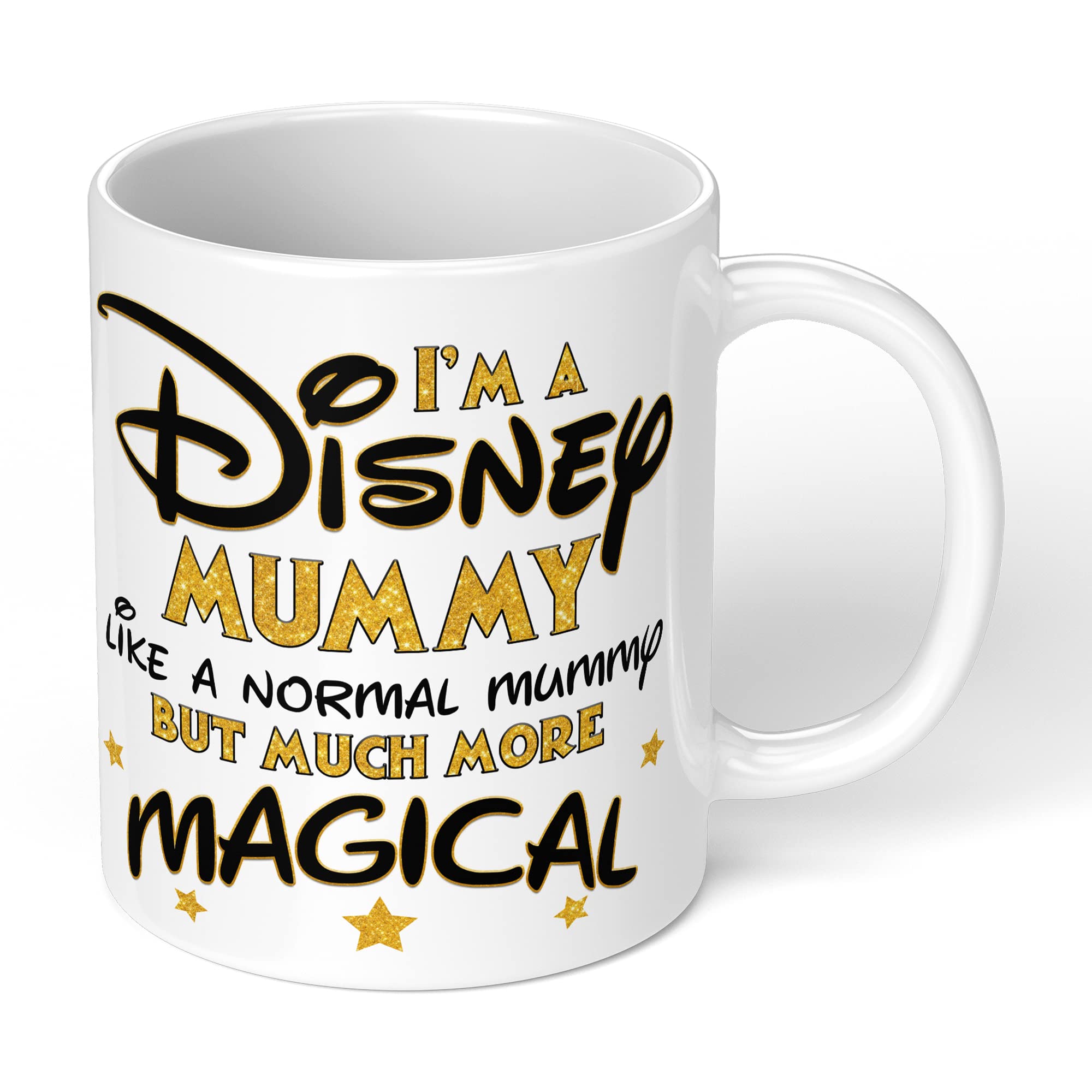 Disney Mummy Mug Christmas Birthday Mothers Day Gift Mum Aunty Grandma Nanny Coffee Tea Cup (Mummy)