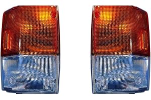 KarParts360 For Isuzu NPR/NQR HD Parking Signal Light Assembly 1995-2006 Pair Driver and Passenger Side Replacement For IZ2520109, IZ2521109 | 8-98052-802-0, 8-98052-801-0
