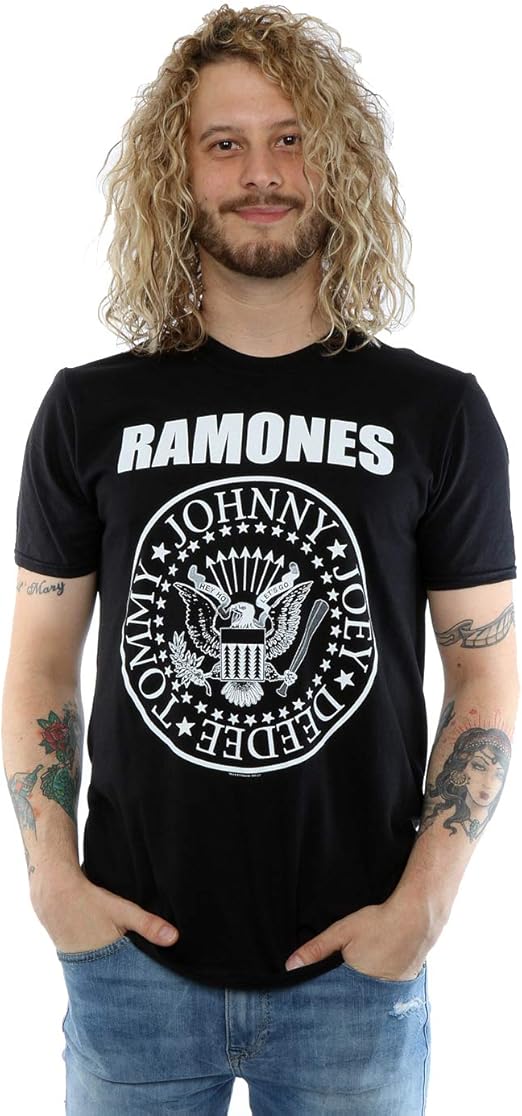 camiseta ramones hombre