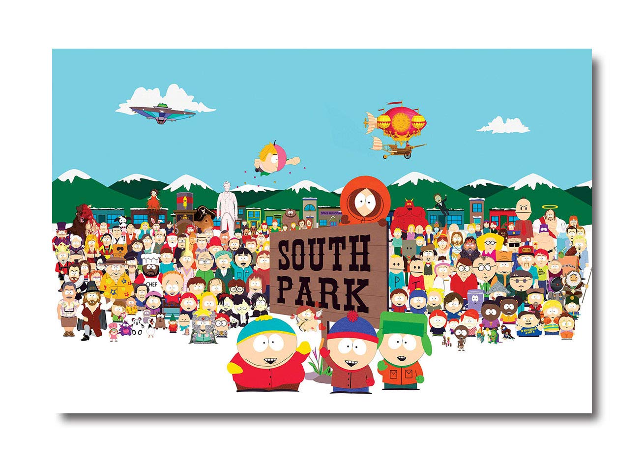 Tamatina Poster South Park American Tv Series Large Size Poster Hd Quality 18 Inches X 12 Inches 46 Cms X 30 Cms Amazon In Home Kitchen
