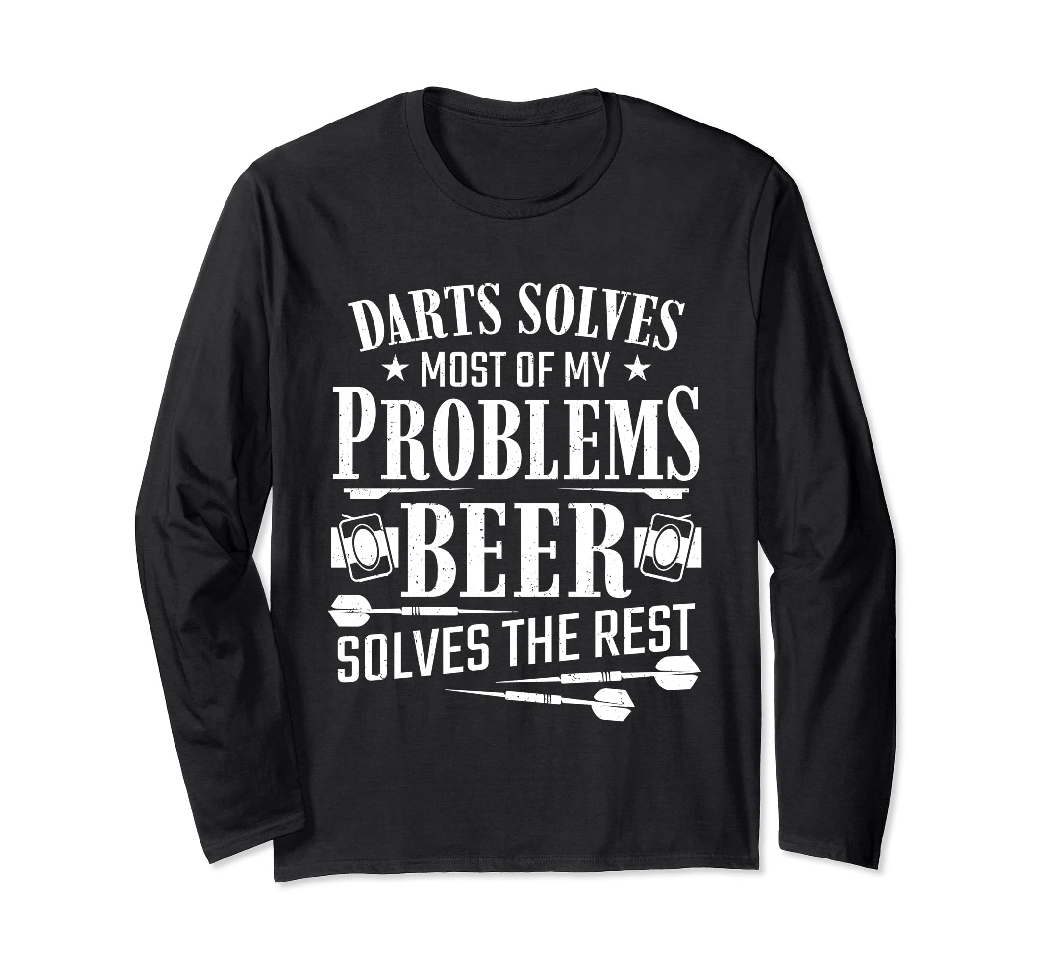 Dart Outfit For Darts Player Dartboard Long Sleeve T-Shirt
