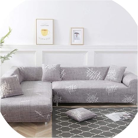 juego de 2 fundas para sofa esquinero