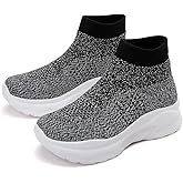 RUIDENG Walking Shoes for Women Nurse Slip Resistant Work Running Sneakers Loafers Platform Sneakers Comfortable Weight Light