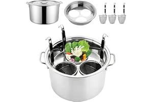 Pasta Pot with Strainer Basket,Stainless Steel Noodle Boiling Supplies,Household Pasta Boiler - for Home Busy Families Cookin