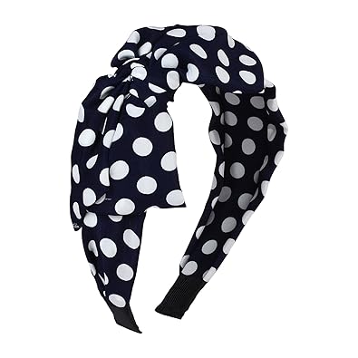 Buy Fayon Funky Fashion Rubber White Dots Hair Band For Women And
