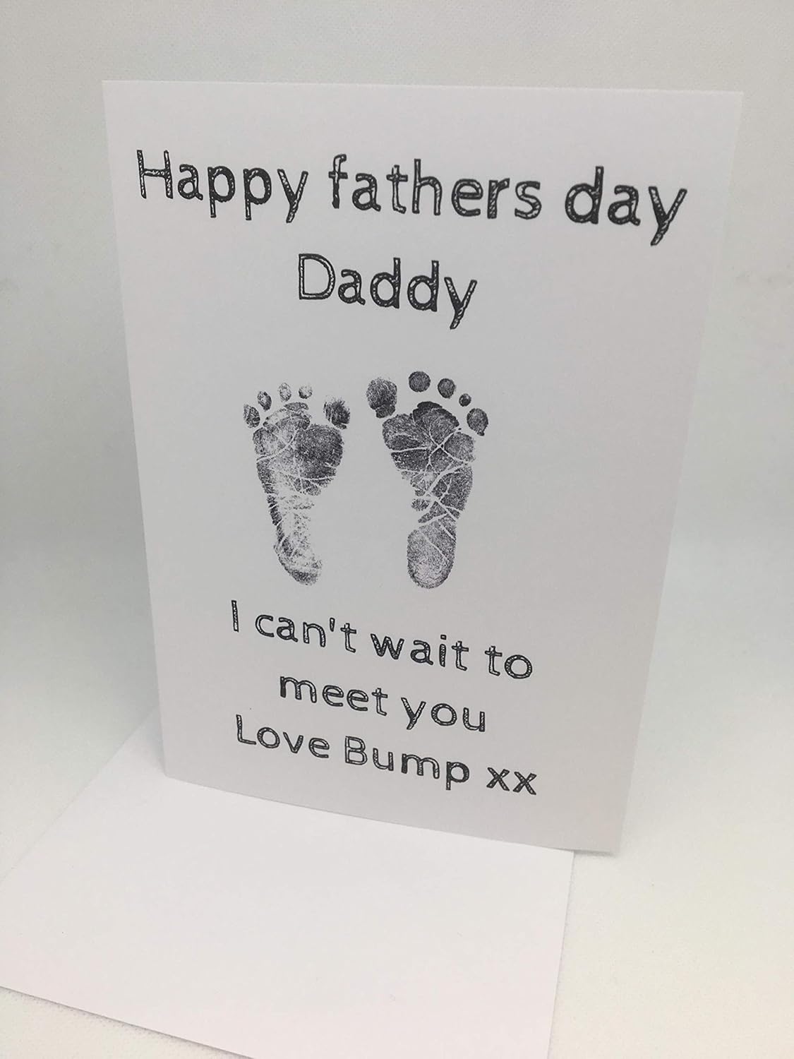 Happy Fathers Day Daddy I Cant Wait To Meet You Love Bump Happy Birthday Greeting Card Birthday Blank Size 115x170mm Greeting Cards Stationery Office Supplies Cate Org