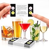 Test My Drink Beverage Testing Strips for GHB &amp; Keta, 10 Tests | 5 portable strips with 2 testing areas each for beverage screening