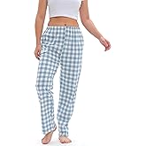 Magicmode Womens Pajama Pants Soft Cotton Sleep Lounge Pant Elastic Waist Pajama Bottoms