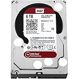 WD Red 6TB NAS Hard Disk Drive - 5400 RPM Class SATA 6 Gb/s 64MB Cache 3.5 Inch - WD60EFRX