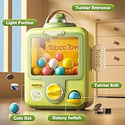 Skirfy Claw Machine for Kids,Dinosaur Mini Vending