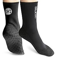 Dizokizo Neoprene Socks 3mm Neoprene Wetsuit Socks Thermal Anti-Slip for Men Women Snorkeling Swimming Surfing Sailing…