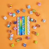 JOYIN Slap Bands 100Pcs Colorful Hearts Animal Designs Party Favors view 8