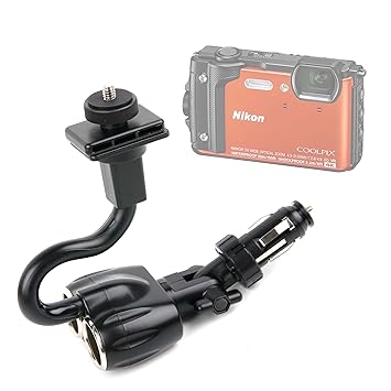 DURAGADGET Doble Cargador para Mechero del Coche + Soporte ...