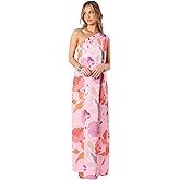 Petal & Pup Womens Tillie One Shoulder Maxi Dress