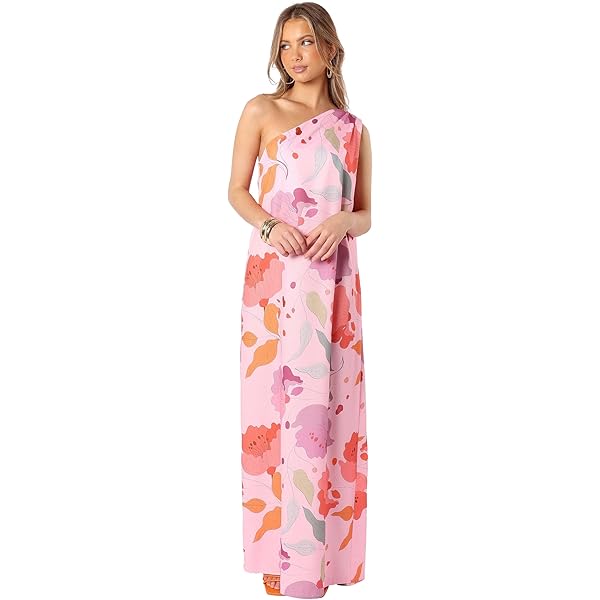 juliet roses midi dress Ibiza Sunset Bust Flower Midi Dress Hot Pink