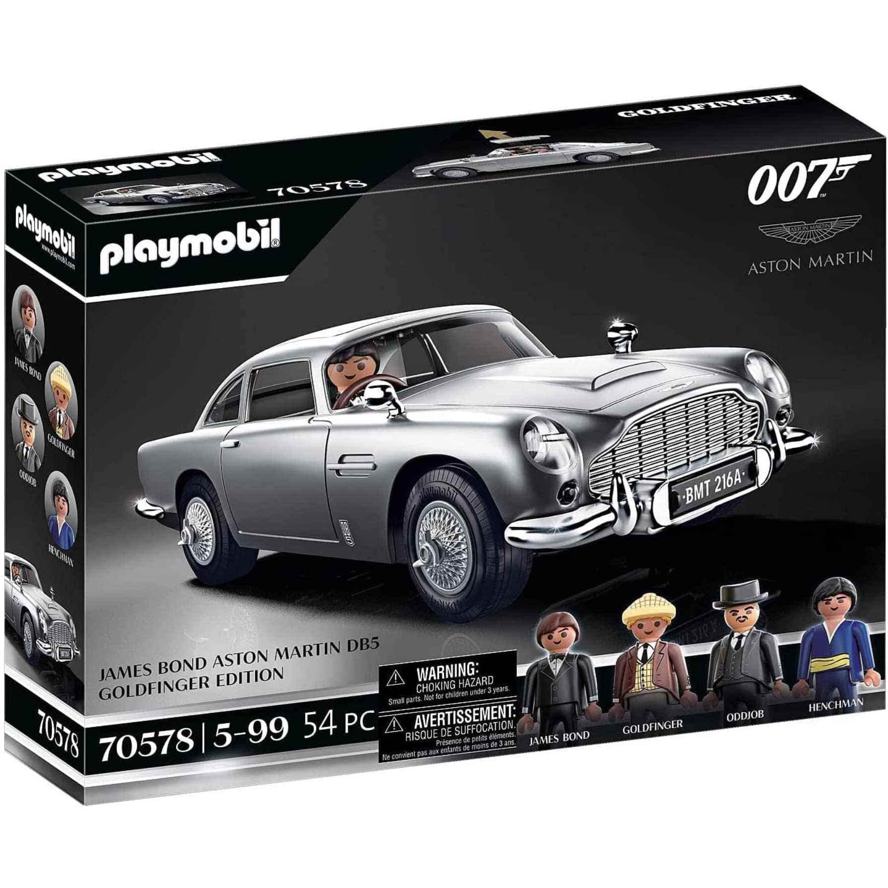 Playmobil James Bond Aston Martin DB5 – Edición Goldfinger