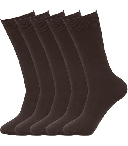 mens dark brown dress socks Easton Marlowe Black for Men 6-9 Seamless Black Socks Reinforced Heel Toe Combed Cotton Comfortable Soft Work Casual 6-9 (3-6) : Clothing, Shoes & Jewelry Friendly Materials Carl Jung clothing Brown dress with a Size:2P