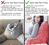 Homie Reading Bed Rest Pillow with Wrist Support, Neck Roll, Arm Rests view 5