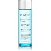 m-61 PowerGlow Toner | Alcohol-Free, Pore Refining Toner with Glycolic and Salicylic Acid. to Deeply Cleanse, Balance, and Clarify Skin. Soothes and Calms, 5.0 Fl Oz