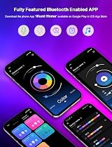 Mexllex LED Strip Lights 30m RGB App Control Music Sync with Remote view 2