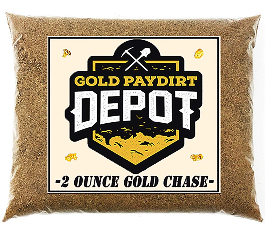 Buy Gold Paydirt Depot '2 Ounce Gold Chase' Gold Nugget Paydirt Panning