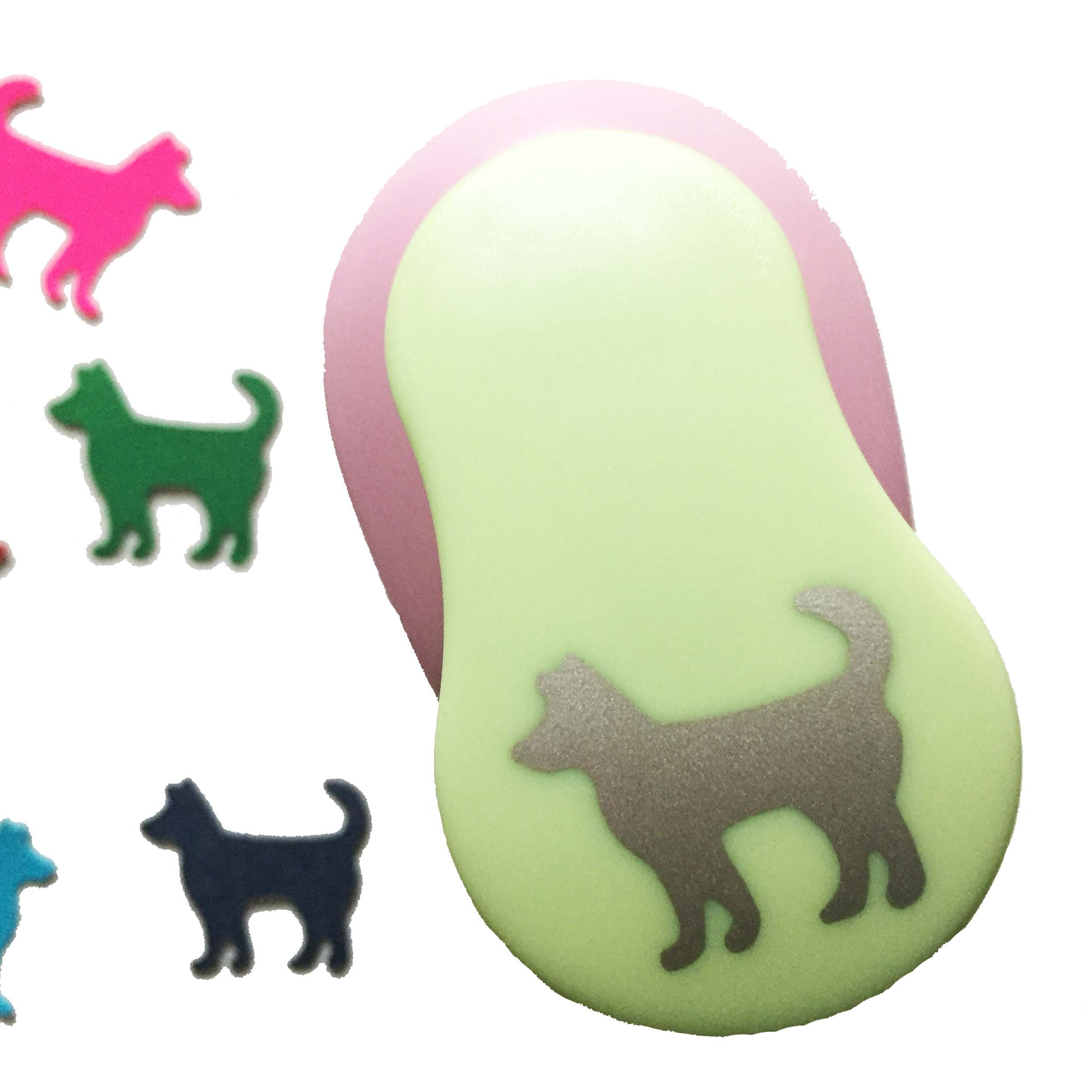 Carykon 1" Clever Lever Craft Punch - Paper Cutting Shape (Dog)