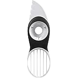 OXO 1143380 Good Grips 3-in-1 Avocado Slicer, White/Black
