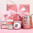 Birthday Gifts for Women, Relaxing Spa Gift Box Basket For Her Mom Sister Best Friend Unique Happy Birthday Bath Set Gift Ideas Mothers Day Gifts From Daughter Son 30th 40th 50th 60th Gift
