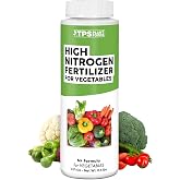 High Nitrogen Vegetable Fertilizer - Promotes Lush Growth, 8 oz | Supports Vegetative Growth, For Vegetables &amp; Trees, Water-Soluble, Fast-Acting Concentrated Liquid, Nitrogen Rich Formula
