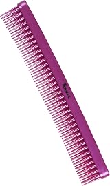 Denman D12 Tame & Tease Comb Pink 1 Count Hair Detangler Volumiser view 1
