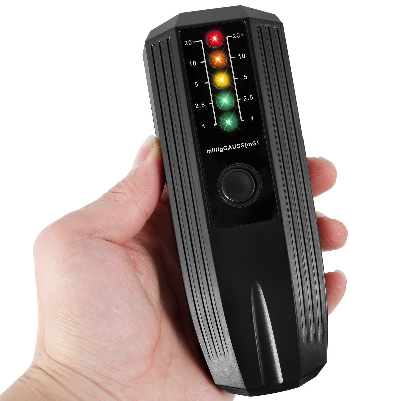 EMF Meter High Accuracy Electromagnetic Field Radiation Detector Portable EMF Reader with Colorful LED Light Electric EMF Detector Ghost Hunting Paranormal Equipment Tester for Industrial Construction