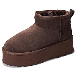 Project Cloud 100% Genuine Leather Ankle Boots for