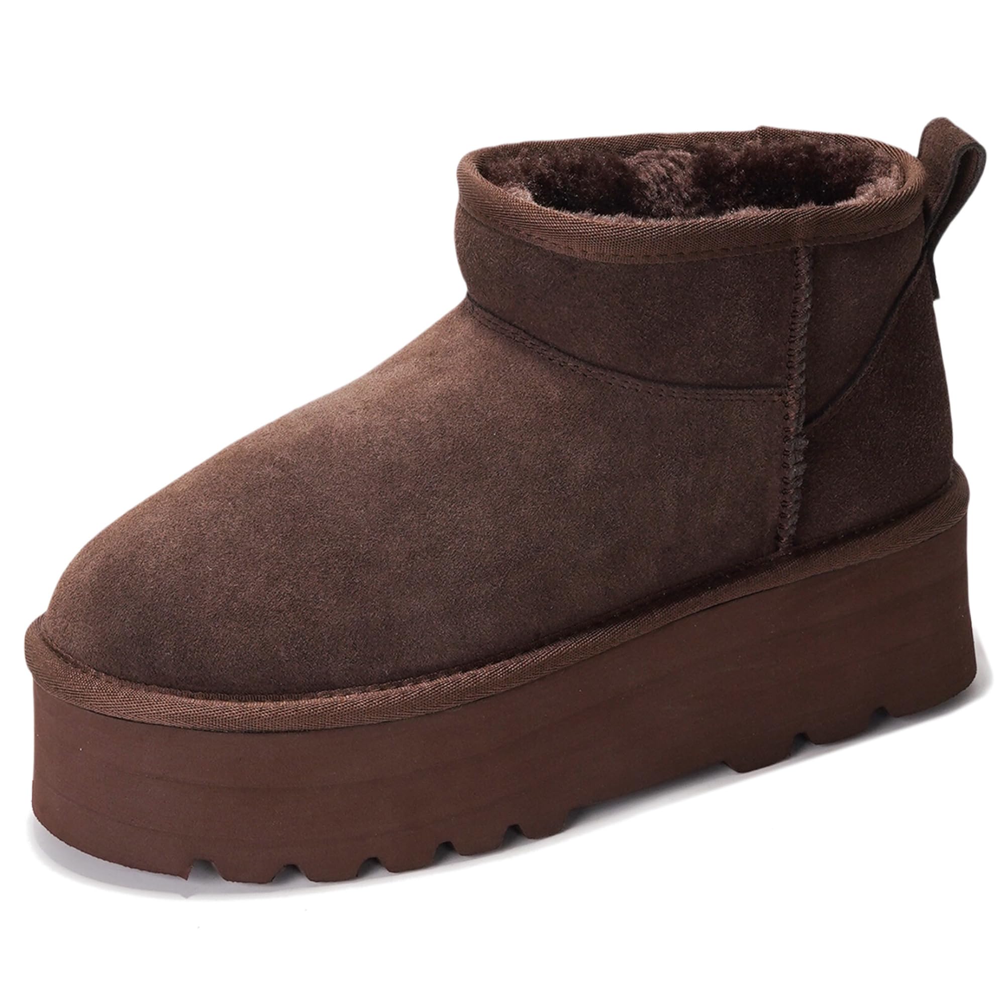 Project Cloud 100% Genuine Leather Ankle Boots for