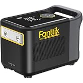 Fanttik X9 Ultra 18.5V Tire Inflator Air Compressor for Pickup Truck, RV | 3-in-1 Air Pump, Power Station, Flashlight | 6X Fa