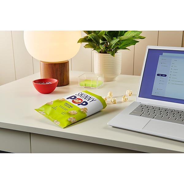 SKINNYPOP POPCORN, ORIGINAL AND DAIRY FREE WHITE CHEDDAR, GLUTEN FREE, NON-GMO, 0.5OZ INDIVIDUAL SIZE SNACK BAGS (18 COUNT)