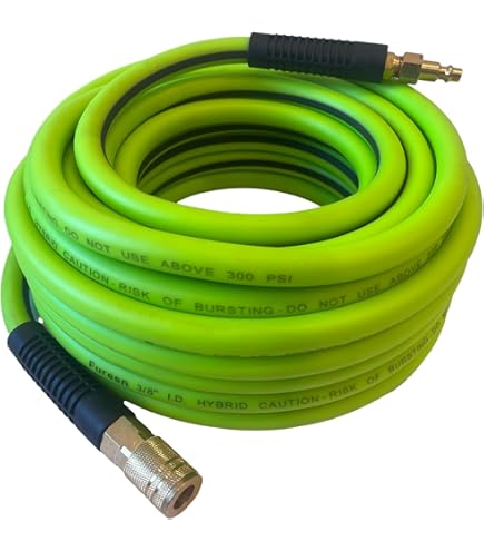 Amazon.com: Flexzilla Air Hose, 3/8 in. x 100 ft., 1/4 in