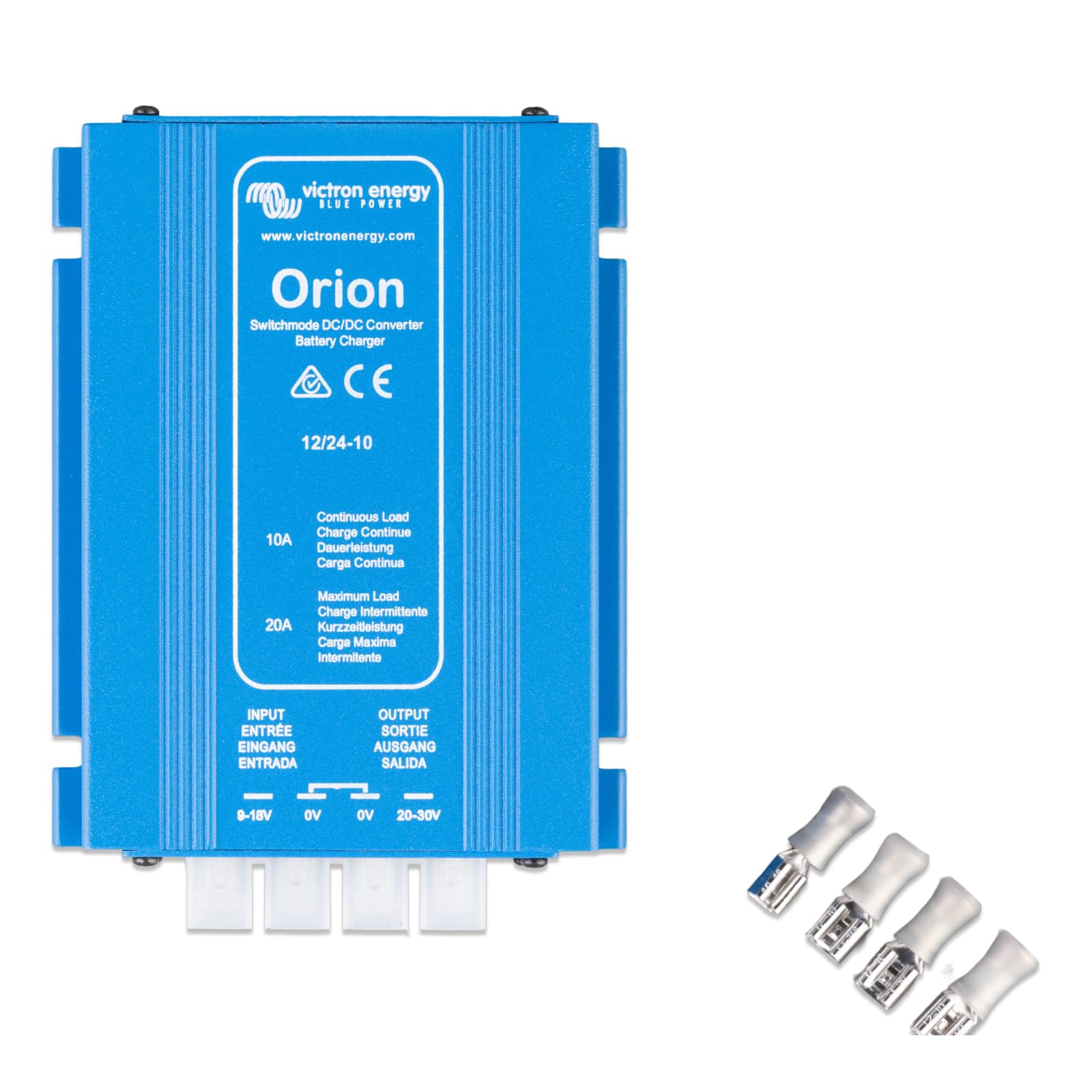 Victron Energy Orion IP20 12/24-Volt 10 amp DC-DC Converter Non-isolated, High power