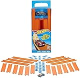 Hot Wheels Toy Car Straight Track Set with 37