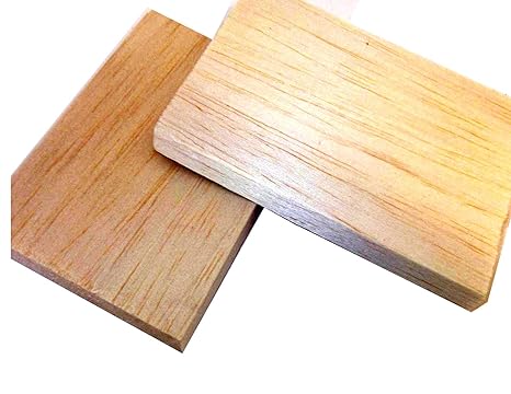 15,2 x 7,6 x 7,6 cm Holz, Balsaholz Block Modellbau Architekt X 2